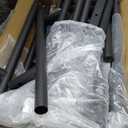 Calmootey Double Rod Clothing Garment Rack,Rolling Hanging Clothes Rack,Portable Clothes Organizer for Bedroom,Living Room,Clothing Store,Black