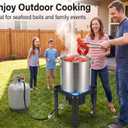Horyanr Heavy Duty Single Propane Burner 100,000 BTU with 20 PSI Regulator