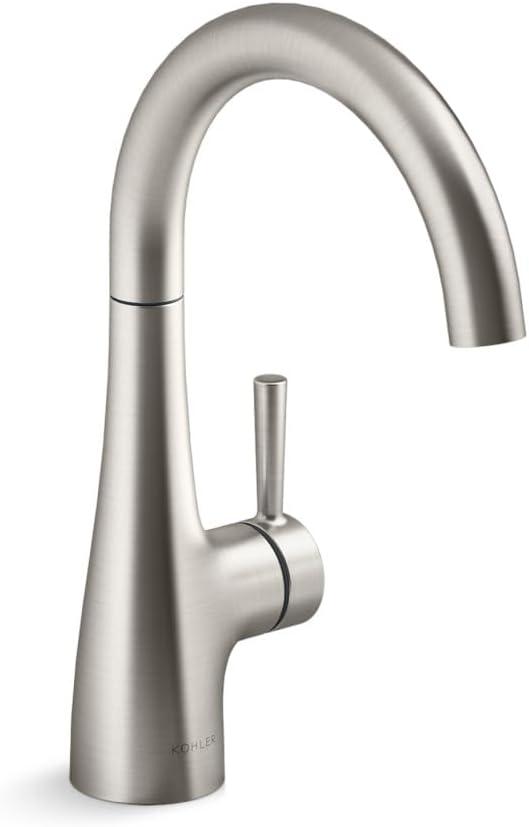 Kohler K-26368-VS Transitional Beverage Faucet, Vibrant Stainless
