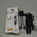 Liebe&Lecker Immersion Blender Handheld, 300W Hand Blender with 2 Mixing Speed and Stainless Steel Blades, Emulsion Blender Handheld for Kitchen, Shakes, Puree or Baby Food