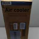 Portable Air Conditioners,3-in-1 Evaporative Air Cooler,4 Modes 3 Speeds Blow Cold Air, 120Oscillation, LED Display, 12H Timer, Windowless Portable AC w/ 8L Tank & Remote for Home Bedroom Office
