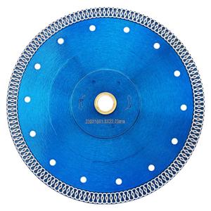 8 Super Thin Diamond Tile Blade Porcelain Saw Blade for Cutting Porcelain Tile Granite Marbles (8") (8 Inch-1pc)