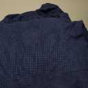 H.VERSAILTEX Stretch Chair Cover 1 Piece Armchair Slip Covers for Sofas/Couches with Elastic Bottom Soft Thick Furniture Protector for Dogs Cats Jacquard Small Checked(Armchair 31"-40", Navy)