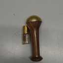 HealthAndYoga BronzLift Kansa Face Massager and Kumkumadi Face Oil Trial Vial - Kansa Wand Ayurveda Benefits of Bronze - Skin Lustre (Single Dome)