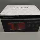 Toaster 4 Slice, Retro Stainless with 6 Bread Shade Settings,1.5''Wide Slots Toaster with Cancel/Defrost/Reheat Functions,Dual Independent Control Panel, Removal Crumb Tray (Cream)