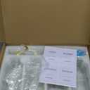 16.9 oz (500 ml) Coffee Syrup Dispenser Set- 4 Glass Bottles with Gold Pumper and Syrup Labels - Precise Dispensing and Stylish Addition to Coffee Shop, Cafe or Home Bar