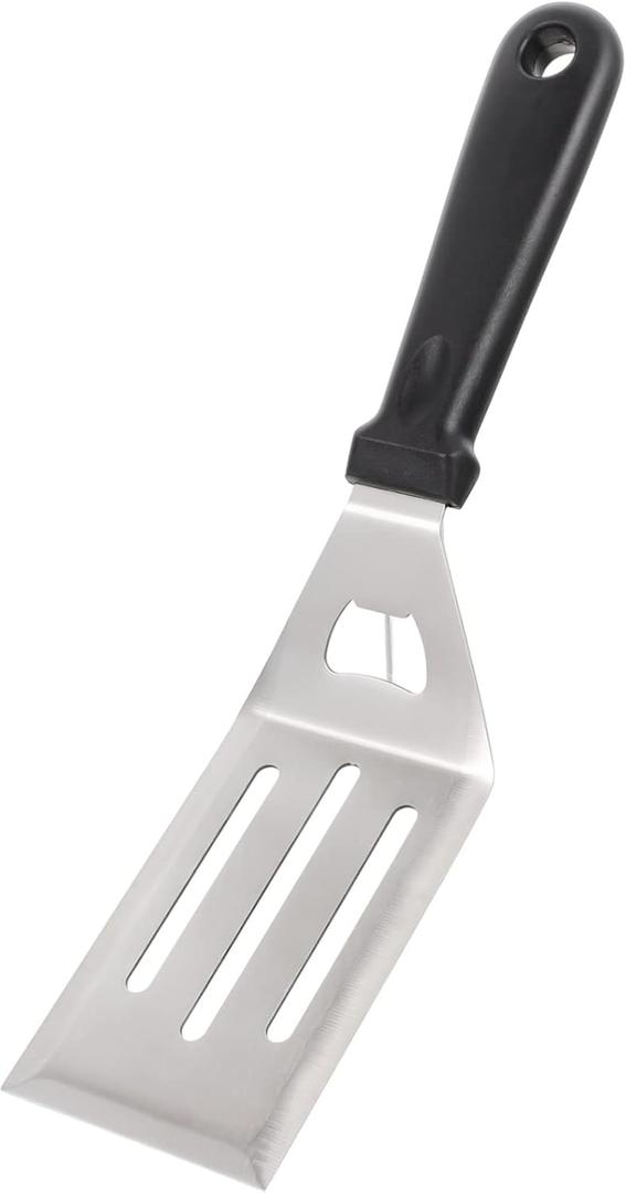 Alipis Cooking Spatula Set Stainless Steel Metal Utensils for Steak Burger Egg Pancake Pizza