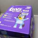 Luvs Size 4 Baby Diapers, Platinum Protection Bluey Diapers for Day & Night, Size 4, 144 Count