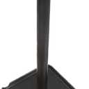 Riwbox Headphone Holder kidss Headphones Holder Game Headset Holder Aluminum Support bar Flexible headrest Non-Slip Multifunctional Headset Holder Suitable for All Headphones (Black)