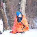 9 x Sleeping Bags, Portable Sleeping Bag Waterproof Blanket for Camping Hiking and Other Outdoor Activities, Orange