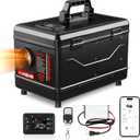 Diesel Heater 110V/12V/24V 8KW, All-in-One 5L Air Diesel Parking Space Heater Come with APP Remote Control and LCD Screen Suitable for Home Shop Garage RV Trailer Boat, Black