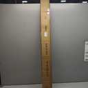 Meriville 1-Inch Diameter Wrap Around Blackout Curtain Rod, 84-Inch to 120-Inch, Glossy White Finish