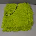 2PCS Chrismas Pillow Covers 18x18 inch,Green Xmas Throw Pillow Cases,Chrismas Decor Soft Plush Faux Fur Wool Couch Cushion Case for Chair Sofa Bedroom Living Room