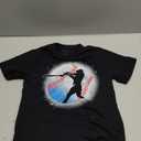 American Baseball Player Batter with United States Flag USA T-Shirt, size S( children)