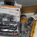 Cordless Vacuum Cleaner, 650W/55KPA, 70 Mins Runtime Self-Standing Stick Vacuum, Vacuum Cleaners for Home with Anti-Tangle Brush, Smart Display, 1.8L Cup Vacuum for Pet Hair/Carpet/Floor (Gold)