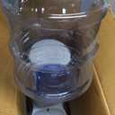 Amazon Basics Automatic Pet Water Dispenser and Gravity Food Feeder Set for Cat and Dog, Easy to Clean, 6-Pound Food Capacity, 1-Gallon, Small, Gray, Pack of 2