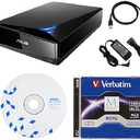 ASUS Powerful Bluray Drive with 16x Writing Speed and USB 3.0 for Both Mac/PC Optical Drive BW16D1XU