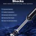 ECCPP shock Struts shock absorbers for 1985-2005 for Chevy Astro,1985-2005 for GMC Safari shock Struts for 344082 344081 Front and Rear shocks