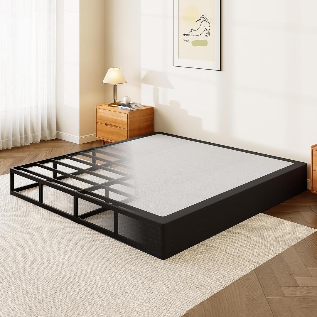 10 Inch King Size Box Spring – 3500lbs Heavy Duty Metal Mattress Foundation