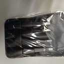 Pefei Tweezers Set - Professional Stainless Steel Tweezers for Eyebrows - Great Precision for Facial Hair, Splinter and Ingrown Hair Removal (Black)