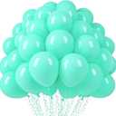 Voircoloria 110pcs Teal Balloons 12inch Turquoise Latex Party Balloons for Graduation, Wedding, Birthday, Bridal Shower, Baby Shower, Anniversary Party Decorations