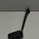 WOWTK Brake Lever + Brake Pedal Pad for Harley Softail Equipped w/Forward Controls Fat Bob FXFBS/FXFB,FXDR FXDRS,Low Rider ST FXLRST,Softail Standard,Sport Glide,Street Bob,Black