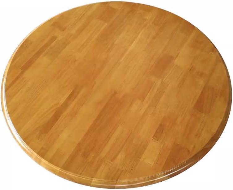 Large Lazy Susan Turntable Wooden Round Tray Rotating for Dining Table Top