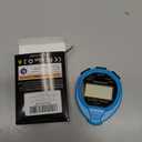 Waterproof Stopwatch Timer Only Stopwatch Mode, ON/Off Silent Simple Operation, Without Clock Date Countdown, Digital Stop Watch for Swimming Sports, Blue
