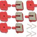 VGEBY 4 Pairs Brake Pads Resin Semi?Metal Braking Replacement for Electric Vehicle Mountain