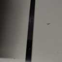 2 Pcs 304 Stainless Steel Strips, Brushed Self Adhesive Strip Metal Trim Strip, Finishing Sheet Metal Strip for Microwave/Oven/Cooktop, 30" Long, 1" Wide Gap Filler for Kitchen Decor-Black