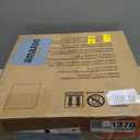 iTouchless 15 Liter / 4 Gallon Stainless Steel Wings Open Lid Sensor Bathroom Trash Can, Touchless Automatic Operation, Compact Design for Bedroom, Home, Office, Restroom, Kitchen