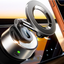 LISEN SuctionPro Phone Holder for Car【Auto Vacuum 3.0】, Magnetic Phone Holder with Suction Cup, Car Mount for Magsafe Universal Car Accessories Gifts for Men Women for iPhone 17 Pro Max Air 16 15 14