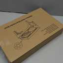 PAKEWAY Elevated Dog Bowls, Spill Proof, Tiltable Pet Feeder with 1 Stainless Steel Bowl &1 Stainless Steel Slow Feeder Bowl, 6 Height Adjustable Raised Bowls Stand for Medium Large Dogs (Black)