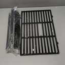 Hiorucet Grill Parts for Weber Genesis 300 Series E-310 E-320 E-330 S-310 S-320 S-330 EP-310 EP-320 with Front Control Knob, 7524 Grill Grates 7620 7621 Flavorizer Bars for Weber Genesis Grill Parts