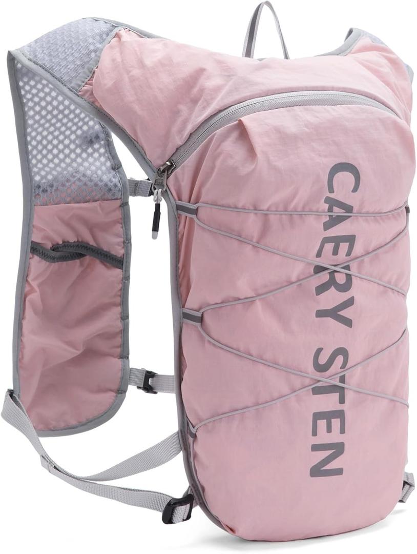Hydration Pack Running Vest with 1.5L Water Bag - Lightweight Marathon Hiking Backpack for Men and Women