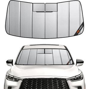 Windshield Sunshade for Nissan Armada 2017-2024, for Infiniti QX80 2014-2024, for Infiniti QX56 2011-2013 - Safeguard Upgraded