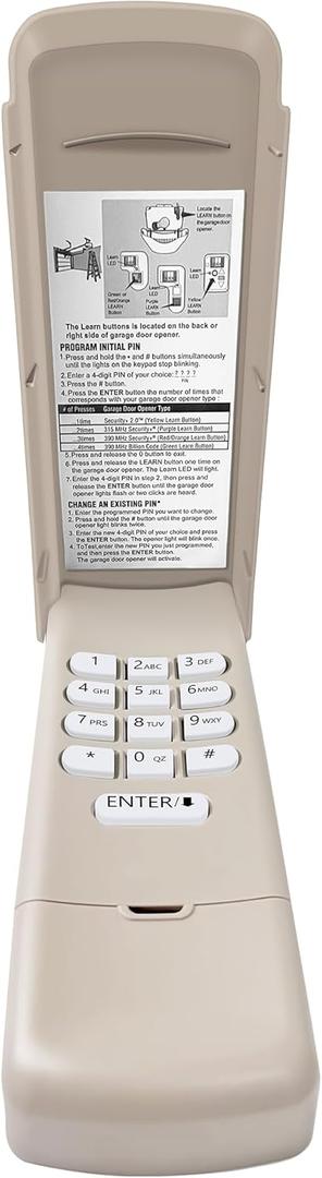 Chamberlain LiftMaster Craftsman Genie Linear...17 Brands Universal Garage Door Opener Keypad 940EV-P2 940ESTD Wireless