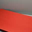 Simplify 96 Ornament Storage Box | Dimensions: 37.5"x 19"x 17.75" | Holds 96 Ornaments | Stackable | Easy Carry Handles | Red | Christmas Storage