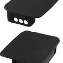 Left and Right Side Rear Bumper End Cap for Jeep TJ 1997-2006 Replacement 55078139AA 2Pcs Black