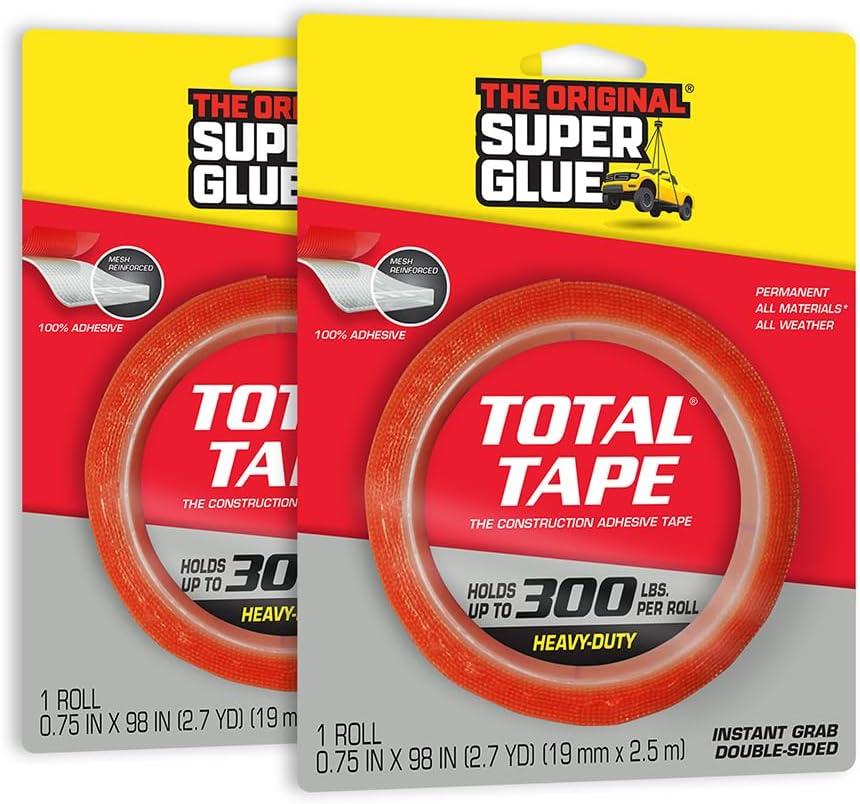 Super Glue - Total Tape Rolls - (Pack of 1)