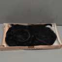 YOGFIT 13x4 Lace Front Wig, 26 Inch Body Wave Synthetic Lace Wig Glueless Pre Plucked Ready to Wear with Baby Hair for Women Natural Looking (Black Brown)