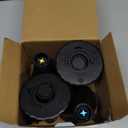 Fly Fans for Tables Rechargeable, Flies Fan to Keep Flies Away by Soft Blades, Food Fans for Camping, Picnic, Fishing, 4PCS, Black，Party Essentials Picnic Accessories for Outside