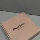 PoseFree Womens Seamless Wireless Supportive Bra Push Up Comfort Soft No Underwire Full Coverage T-Shirt Bra (Medium, Nude+black+coffee)