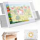 1500 Piece Puzzle Board with 360° Rotating Base & 3-Level Tilting Stand, Medium 1500 With Stand
