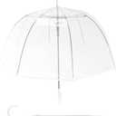 Clear Bubble Umbrella,Large Rainproof Canopy,Clear Umbrellas for Rain Adult,Umbrellas for Rain,Perfect for Weddings, Graduation and Outdoor Events - Automatic Open