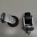 Floor Jack Casters for 3 Ton Floor Jack, Cast Iron Caster Wheels, Quality Replacement Parts Fit for ATD, Cornwell, Mac Tools, Matco, Mountain, Napa, Sunex & More, Pack of 2 (12mm Stem)