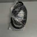 FASDUNT Shower Head with Handheld, High Pressure Handheld Shower Head with 80" Extra Long Stainless Steel Hose & Adjustable Bracket, Showerhead with ON/OFF Switch, Black