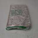 2x12 ft Area Rugs Washable for Living Room - Soft Oriental Farmhouse Rug with Non-Slip TPR Backing - 0.13inch Low Pile Stain Resistant Polyster Indoor Carpet Medallion - Beige Ivory