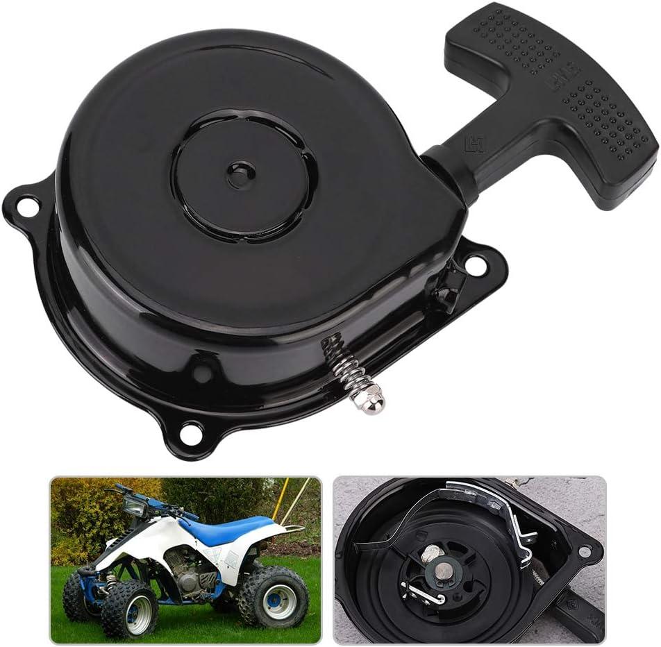 ANGGREK Pull Starter, ATV Pull Starter Aluminum Plastic Replacement for Quad Runner 19831987 lt50 lt125 Starter Crank lt50 Pull Start