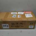 21 in. W x 4 in. H Engineered Stone Sidesplash for Bathroom Vanity Sink Top in Ariston White